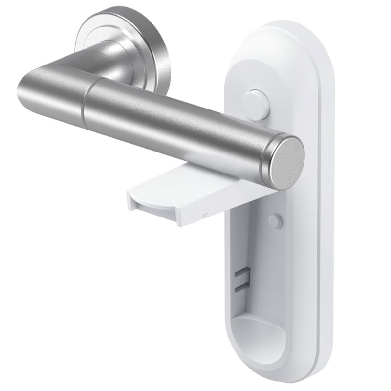 

Fit for Home Protects Against Accidental Opening Child Proof Door Handle Lock Baby Safety Lever Lock Simple Installation 1