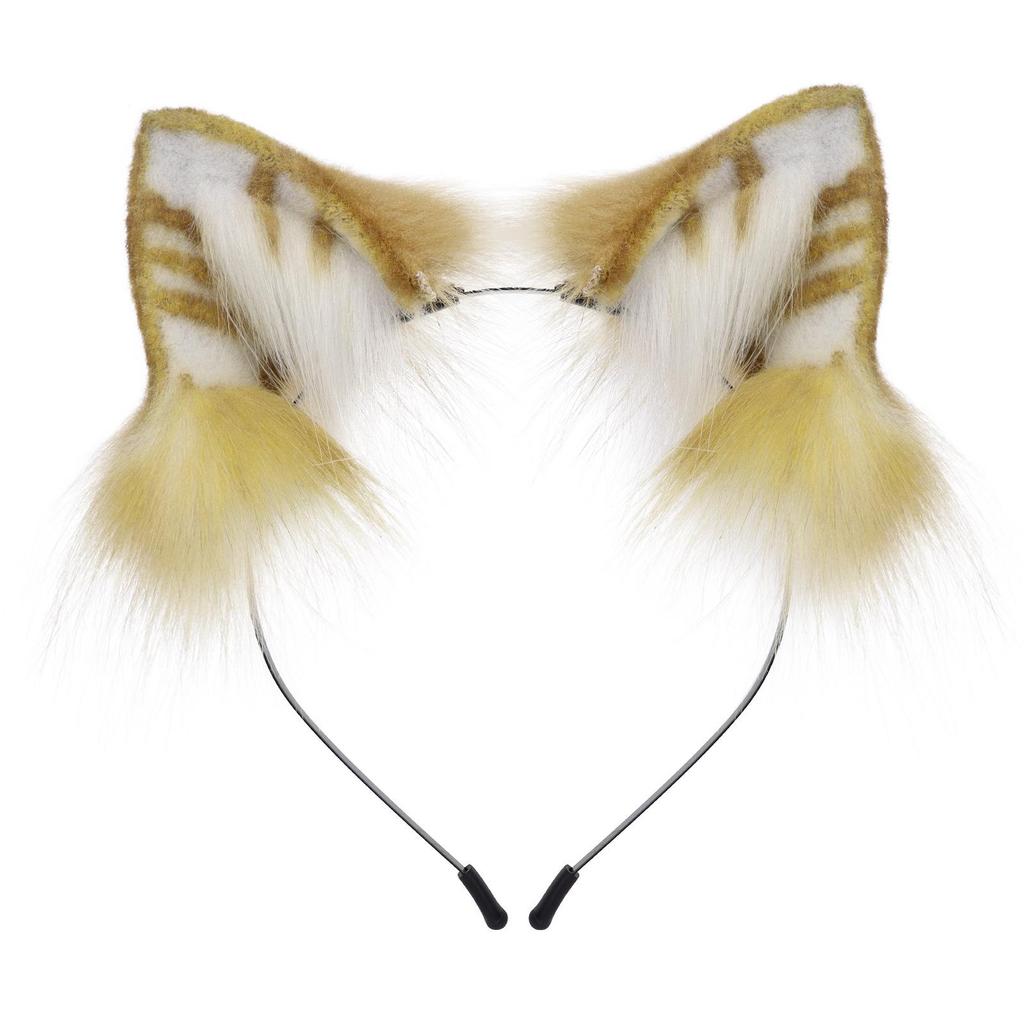 Fox Beast Ears Cosplay Headband - Plush Cat Ear Lolita Accessories