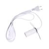 Eu Plug E14 Hanglamp Holder Light Bulbs Socket With Switch Wire 1.55M Power Cord Cable For Pendant Fixture Hang Lamp