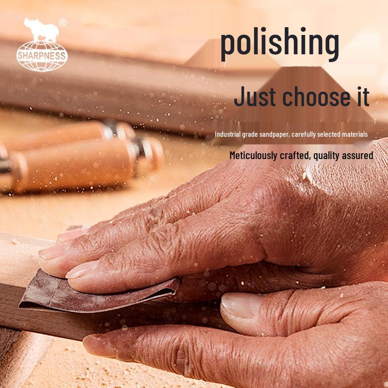 10 Sheets Waterproof Wet & Dry Sanding and Polishing Abrasive Paper