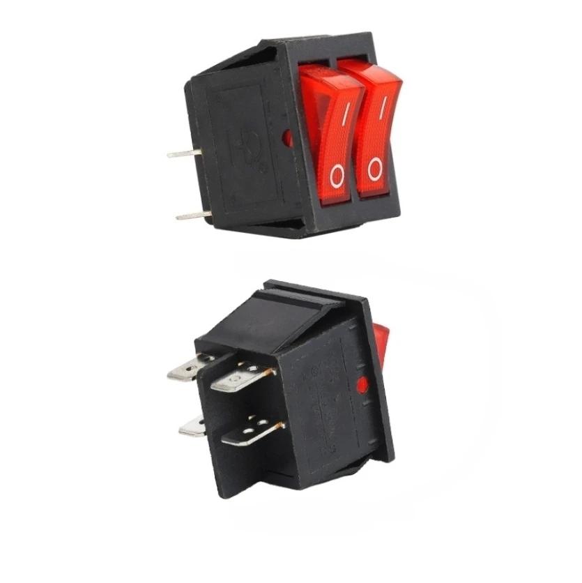 Electric Sprayer Power Switch Boat Type Switch Single Double Switch Accessories Agricultural-Insecticide Sprayer Charging Parts