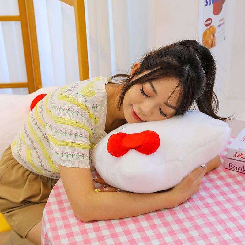 Hello Kitty Plush Hello Kitty Body Cat Cute Funny Moe Birthday Unofficial Toy, Pillow, Doll, Cushion, Gift, Ornament, Merchandise, Present, Gift,