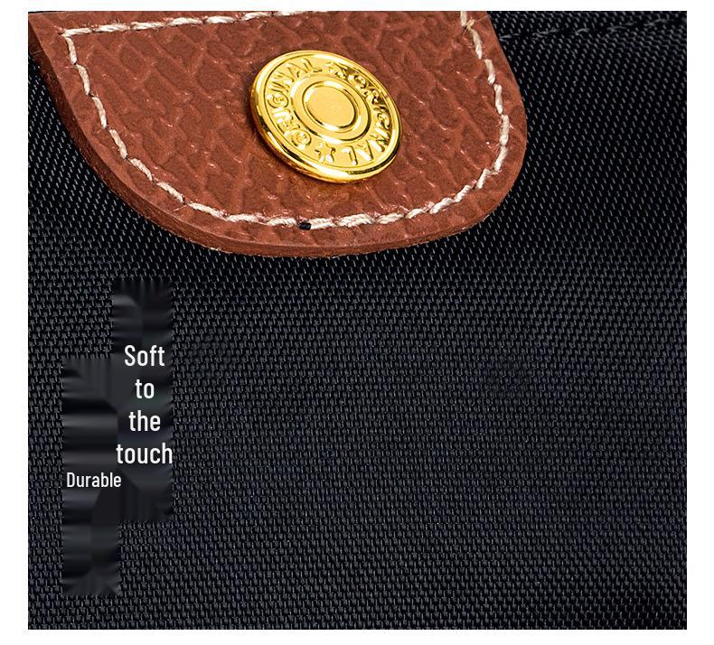 Mini Exquisite Coin Purse: Lightweight Nylon Dumpling Bag for Lipstick & Earphone Storage, Women's Stylish Accessory