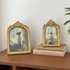 New French Retro Resin Photo Frame Home Decoration Elegant Relief Picture Frame Hanging Decoration Desktop Ornament Gift
