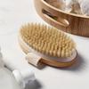 Bath Brush, Home Soft Bath Massager, Hand-held Bath Brush, Bathroom Scrub, Back Rubbing Tool Bathing Sponge Bath Brush