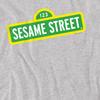 Sesame Street Unisex Adult Logo Heather T-Shirt