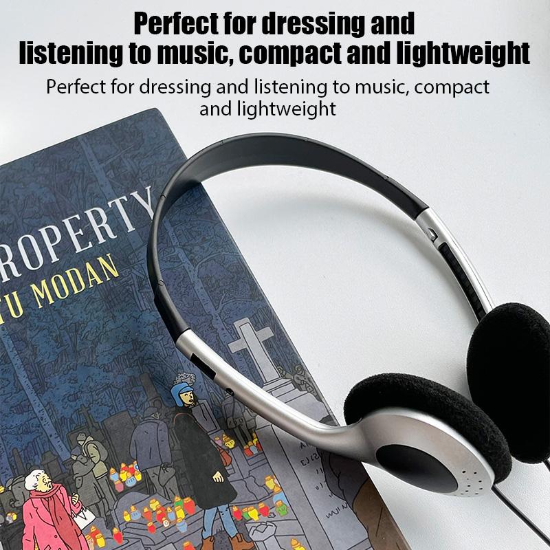 Fashion Vintage Retro Classic Headset 80s for Sony Panasonic CD MD Walkman MP3 Shooting Pose Model Headphone for Xiaomi Samsung