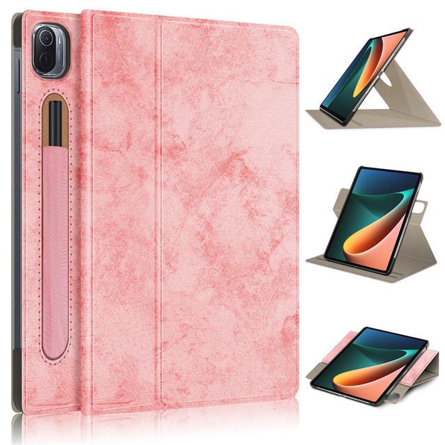 Tablet For Xiaomi MiPad 5 Case 2021 11" 360 Rotation Funda For Xiaomi Pad 5 Pro Cover For Mi Pad 5 Pro With Pencil Holder Case