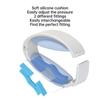 Urinary Incontinence Clamp for Men, Soft Silicone Adjustable Pressure Clip, Prevents Leakage, Comfortable & Reusable