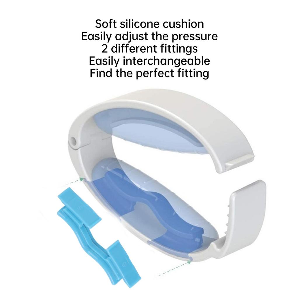 Urinary Incontinence Clamp for Men, Soft Silicone Adjustable Pressure Clip, Prevents Leakage, Comfortable & Reusable