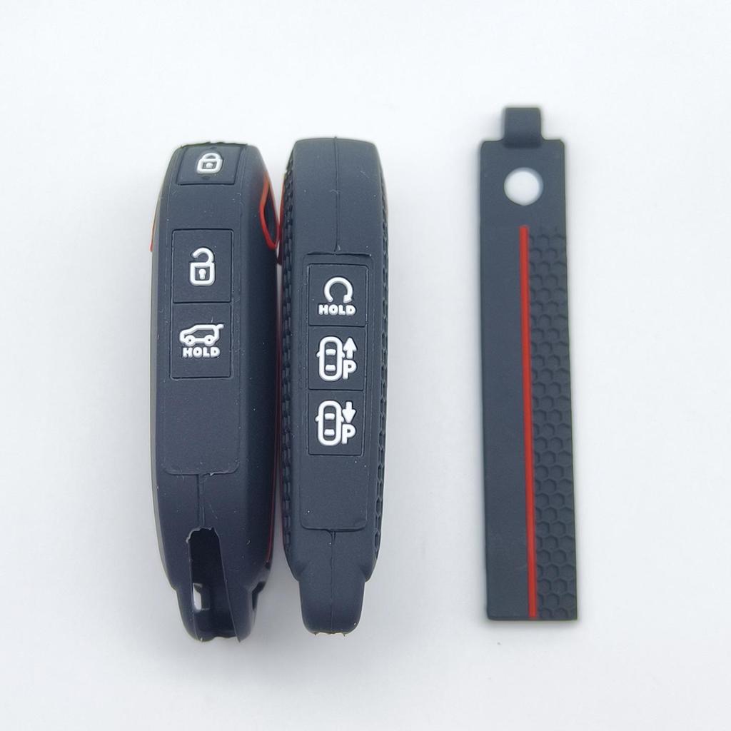 Kia EV5 Key Cover for 25 Models - Soft Silicone Protective Pouch for K3, 3+3 Keys