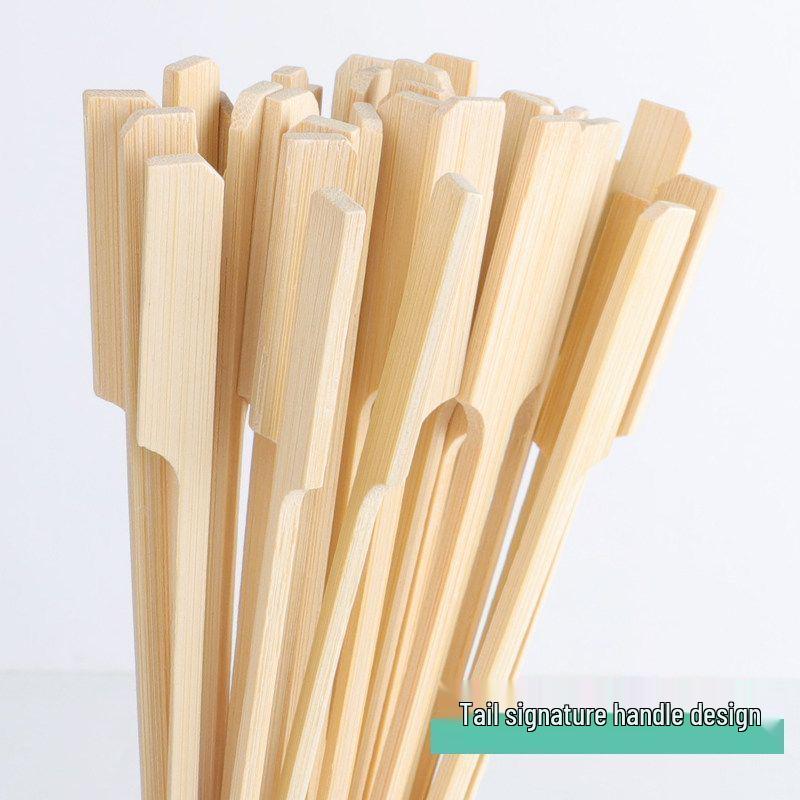Disposable Bamboo Skewers for BBQ, Grilled Sausage, Kanto Stew, Bobo Chicken, and Mutton