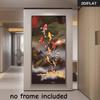 1 Piece of Nine Fish Diagram Feng Shui Wealth Attraction Decoration Painting New Chinese Style Living Room, Entrance Hall, Corri