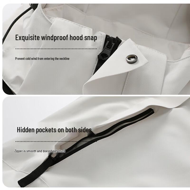 JEEP Unisex 3-in-1 Outdoor Windproof Waterproof Jacket