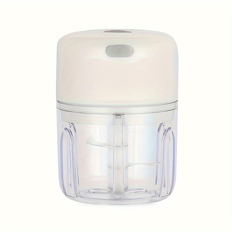 100/250 ml Mini Elektrisk Hvitløkshakker Grønnsak Chili Kjøtt Ingefær Mosermaskin Stødig Holdbar USB-lading Blenders Kjøkken