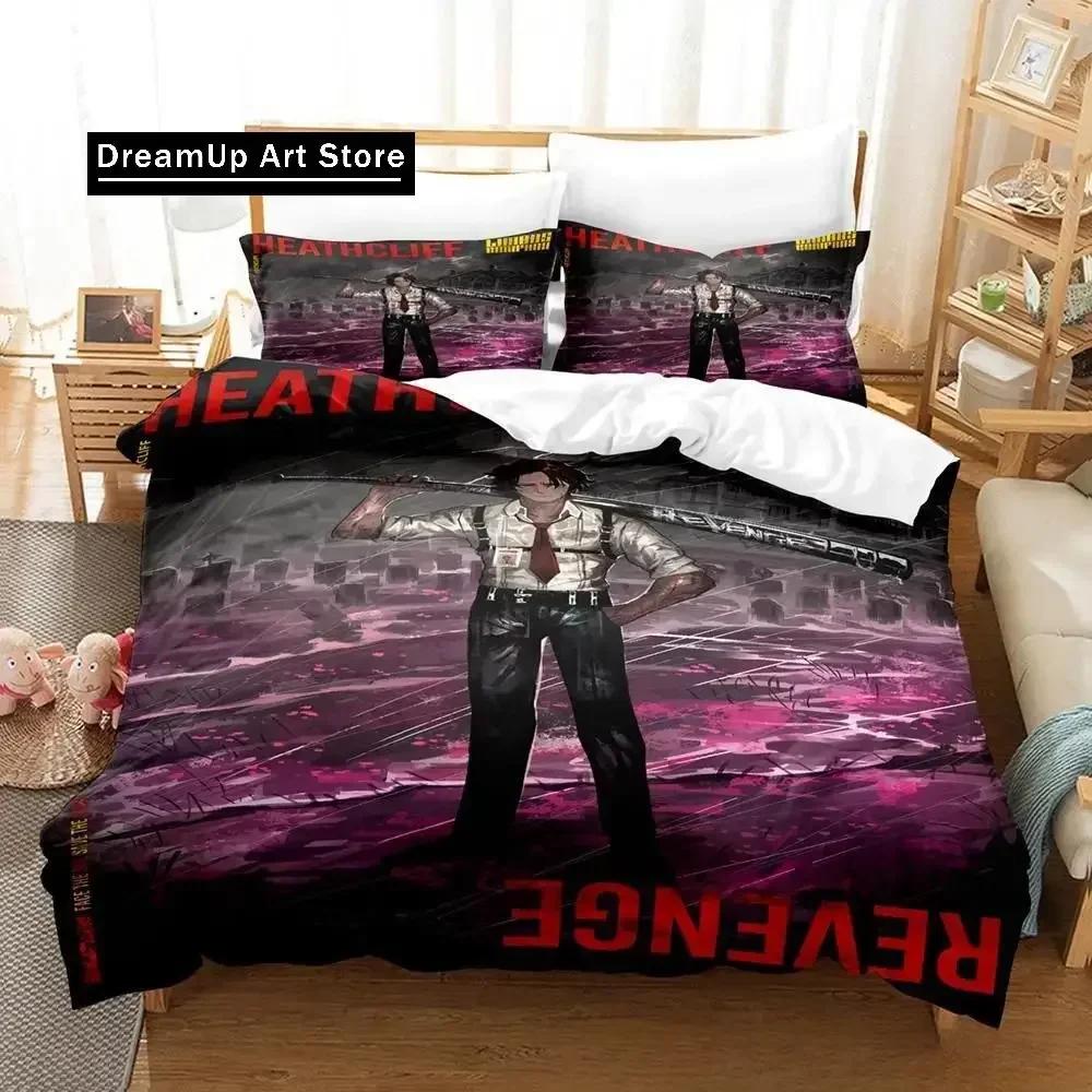 New Game Limbus Company Bedding Set Duvet Cover Comforter Bed Set Quilt Cover Pillowcase King Queen Twin Size Boys Girls Adult