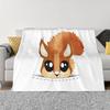 Red Squirrel Vector Art Popping Out From A Pouch Soft Warm Light Thin Blanket Red Squirrel Pocket Mini Chibi Vector Original