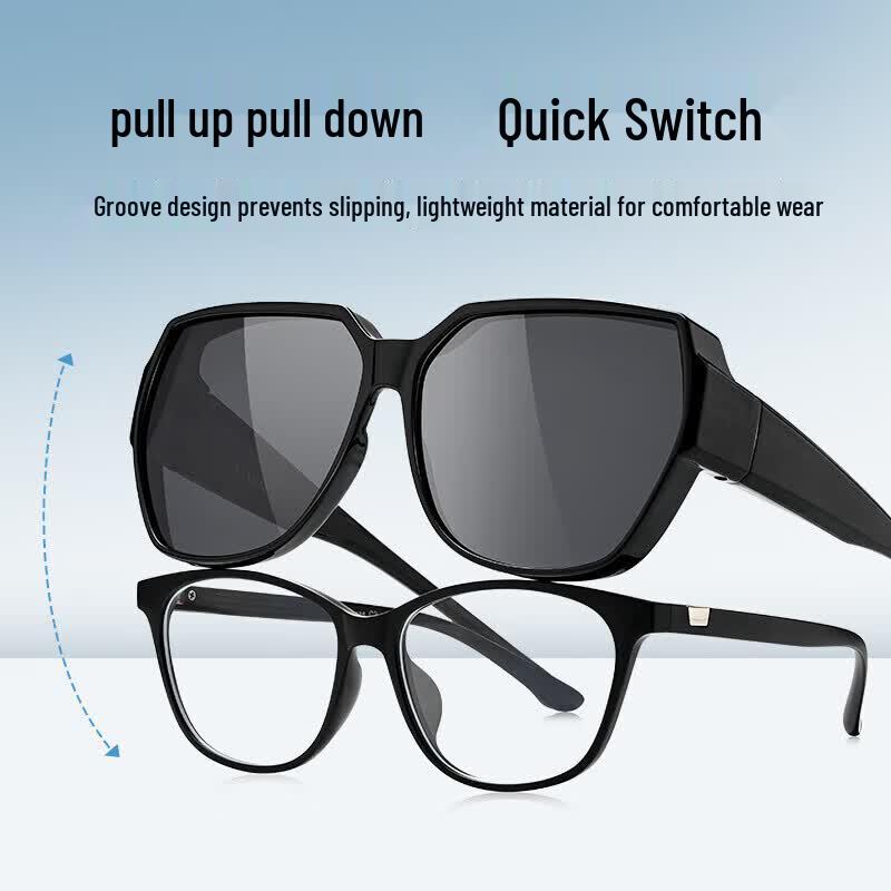 Castman Unisex Polarisierte Übergrößen-Sonnenbrille