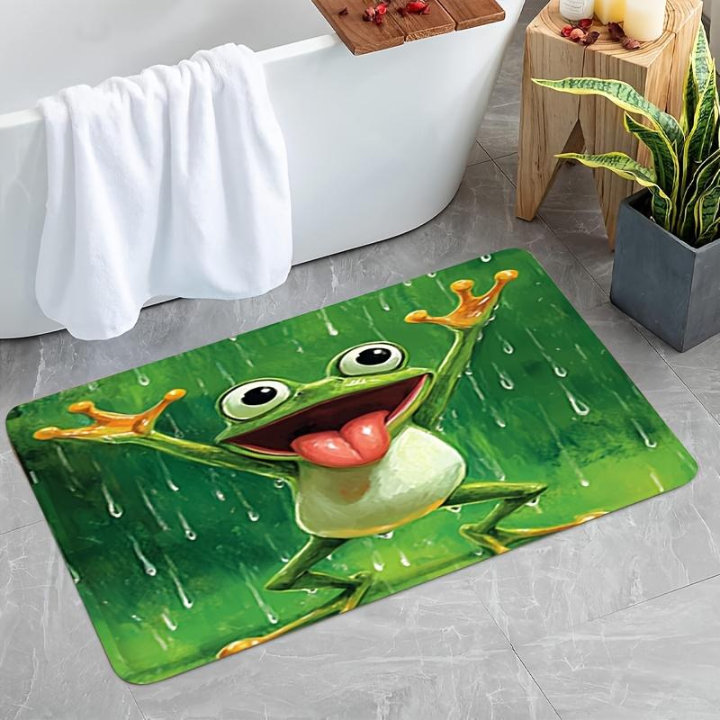 1pc, 2D Flat Happy Frog Jumping