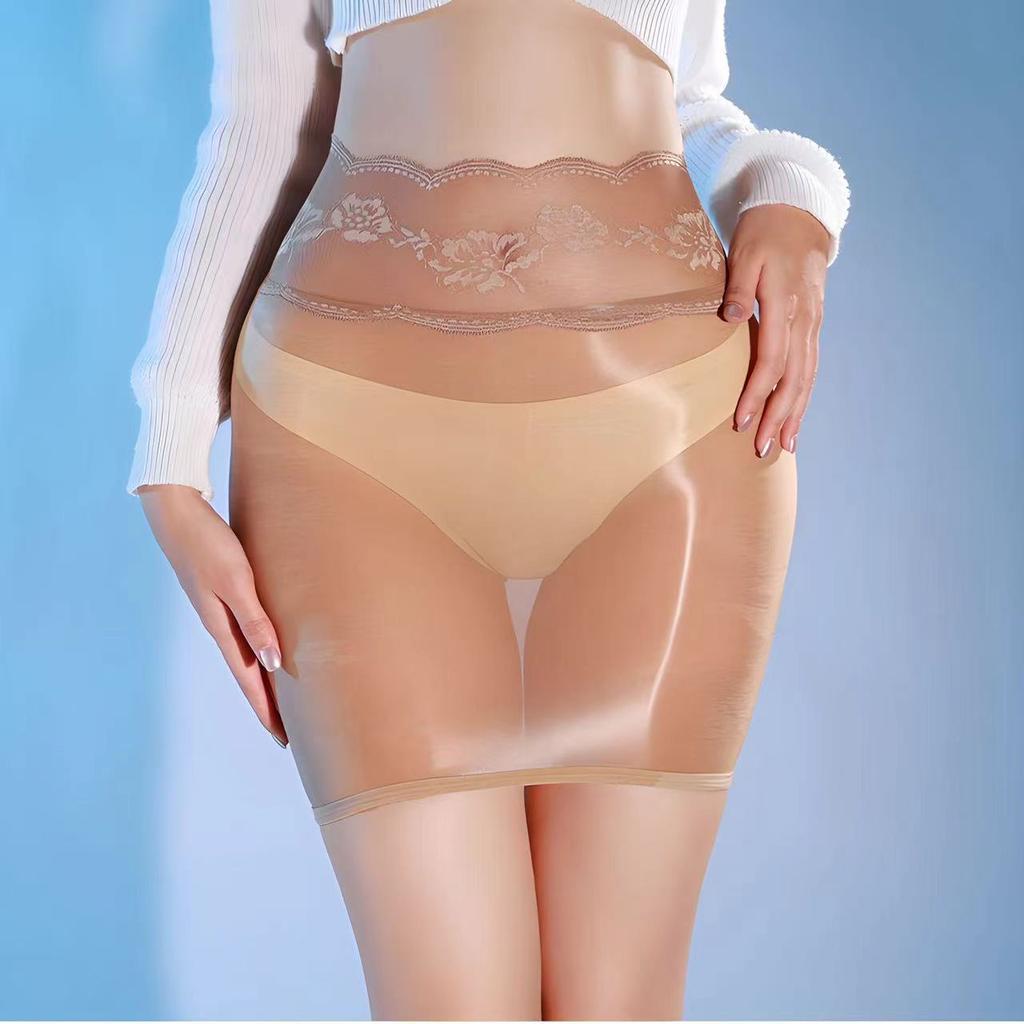 Sexy Women Ultrashort Skirt Thin Sheer See Through Erotic Mini Cute Skirt Tight Elastic Packet Hip Dance Skirts Oil Glossy Shiny