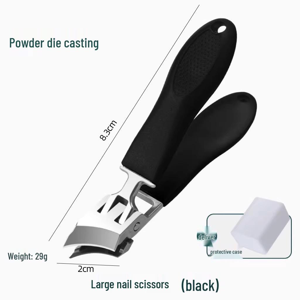 

Косая кромка, защита от брызг, кусачки для ногтей для глубоких пазов, с большими отверстиями и для пожилых людей