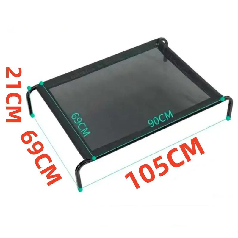 Dog Beds Breathable Dogs Bed Detachable Iron Frame Dog Beds for Large Dogs Camping Pet Camping House Washable Outdoor Pet Kennel