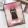 Cats Animal Cutting Dies Carbon Steel Die Cut Templates Metal Embossing Stencils for Scrapbooking Card Making Album