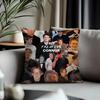 Trending KKit Connoread Cushion Cover Antidustmite Pillowcase Invisible Zipper Silky Short Plush Sofa Cushion Cover