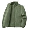 Chaqueta de Hombre para Primavera y Otoño Deportes al Aire Libre Holgada Edición Coreana Ocio Chaqueta para Hombres de Mediana Edad y Ancianos