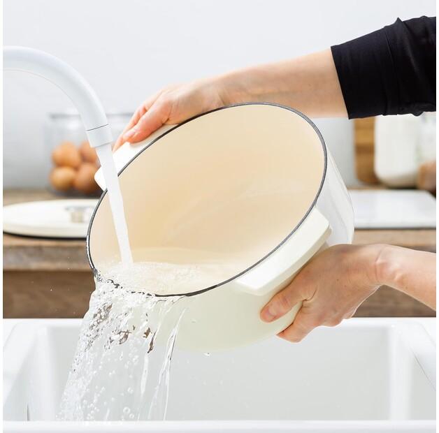 Cast Iron Roaster KitchenAid Oval 30 Cm Cream (CC006062-001)