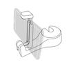 Car Seat Back Hook Headrest Hidden Mount Auto Vehicle Back Seat Organizer Car Accessories Hanging Hooks Storage Hanger Universal