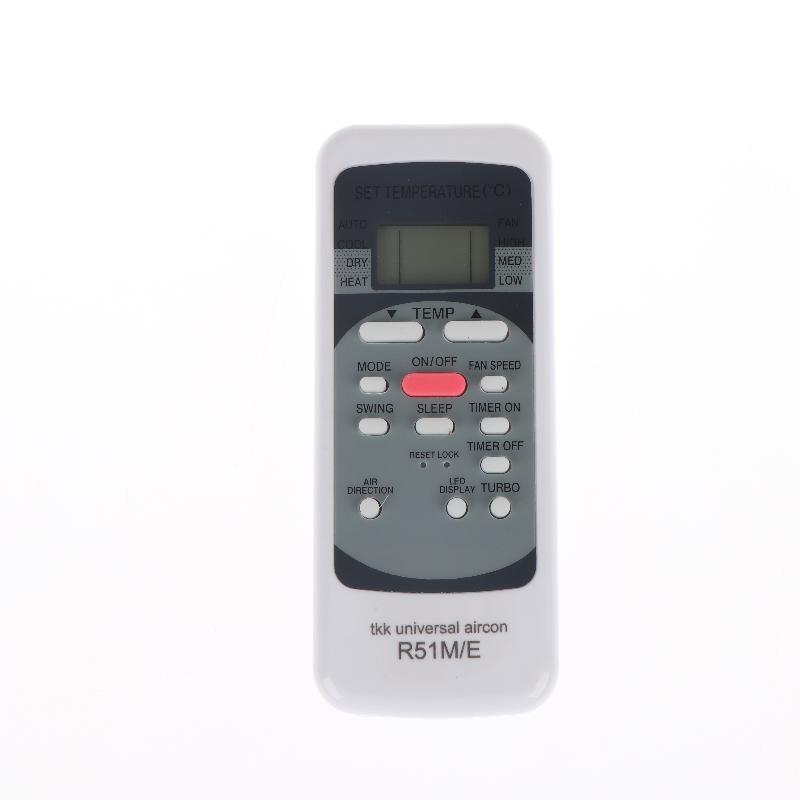 

1/2Pcs Universal Controller Air Conditioner Remote Control Replacement Built-In Clock Timer Functions R51M/E For Midea A1