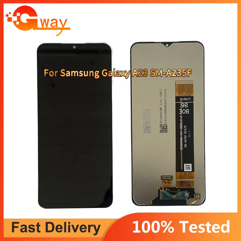 Полная сборка ЖК-экрана и сенсорного стекла для Samsung Galaxy A23 SM-A235F