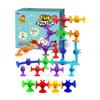 Small Bees Suction Cup Toys Set,Soft Building Blocks Pop Sucker,Parent-child Interactive Game, Window Bath Toys