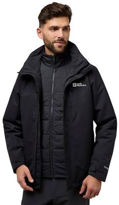 Jacket Jack Wolfskin Jasper 3IN1 Jacket M (A61858) Black