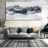 Abstract Mount Watercolor Mountains Poster Canvas Painting Impressionism Wall Art Picture Living Room Home Decor