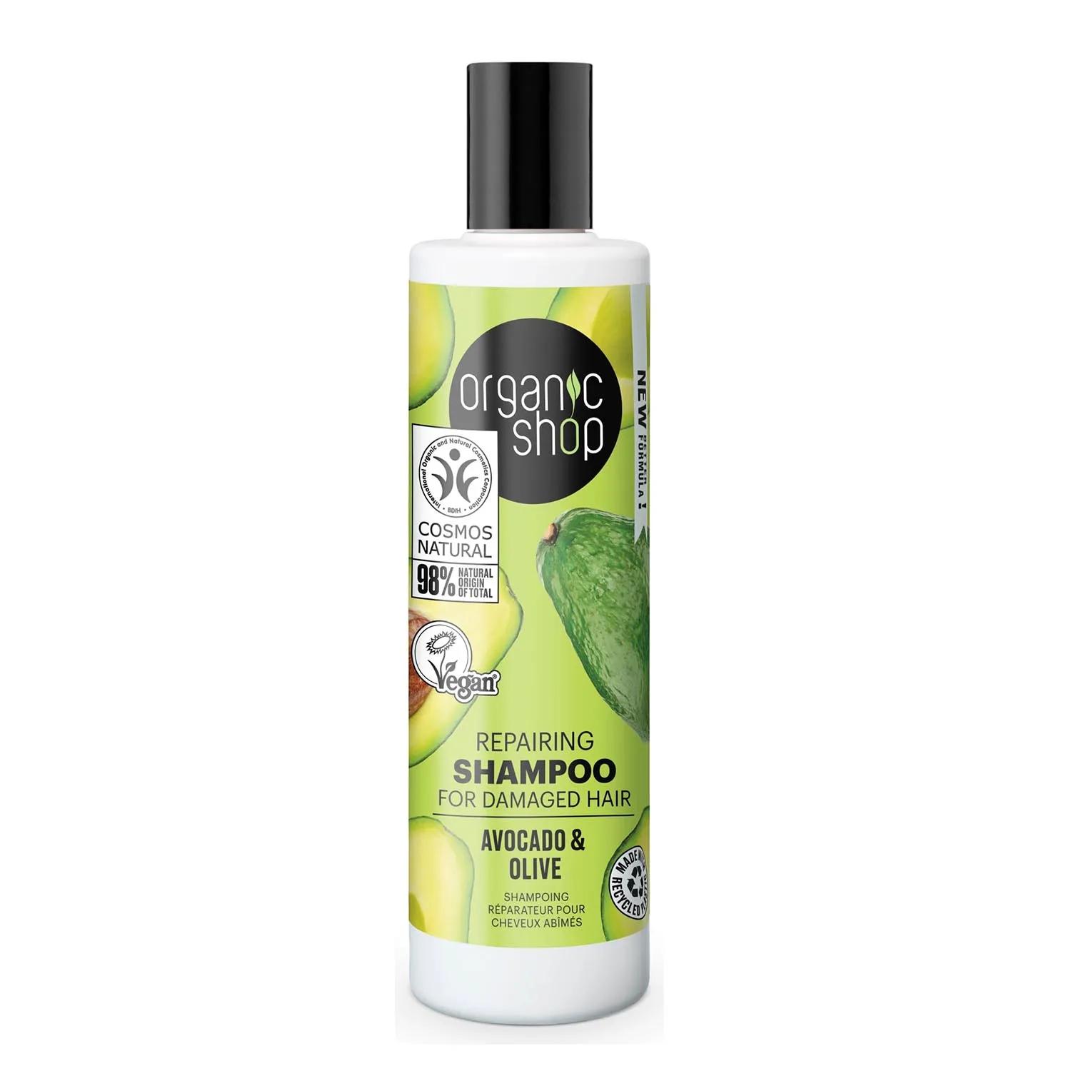 Organic Shop Avocado Repairing Champu Cabello Da?до 280мл