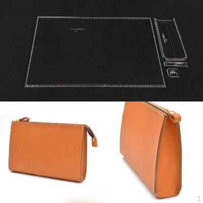 4Pcs Acrylic Template Leather Handbag Stencils for Professional Business