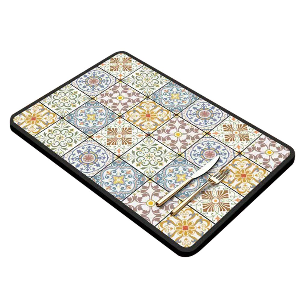 Personalized Water Control Table Mat Anti-Molds Multi-Purpose Mats For Chopsticks Bowls