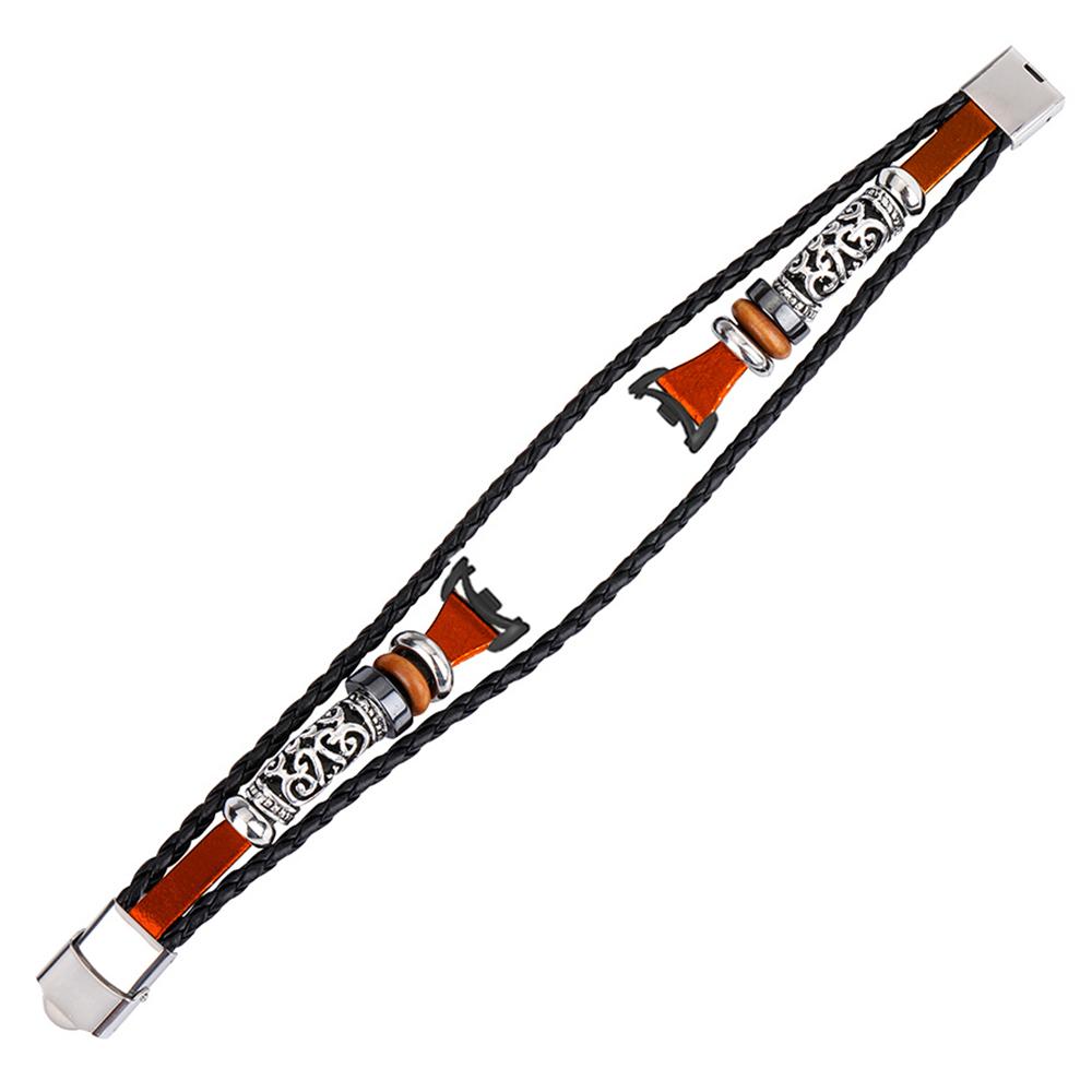 

Для Xiaomi Smart Band 9 NFC/9/8 NFC/8 Ремінці для годинника Етнічний стиль Бісерний Ретро Ремінець з роз ємом Brown