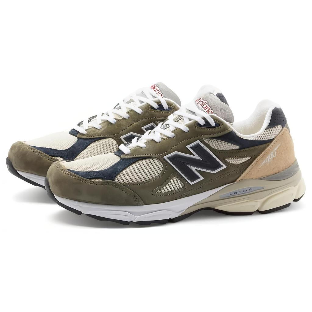 New Balance 990v3 MiUSA Grey Blue Olive