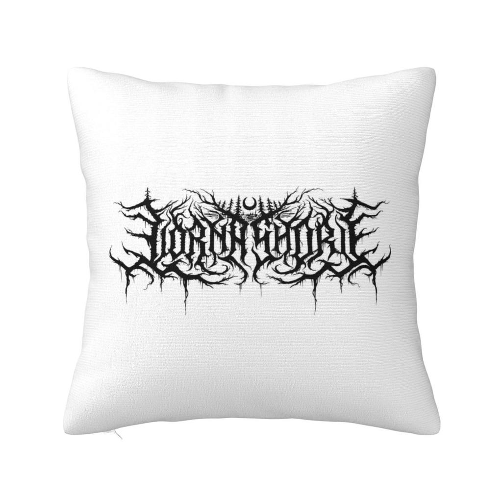 Lorna Shore Logo In White Square Pillowcase Cushion Cover Pillow Case Throw Pillow Cover for Home Bedroom Car