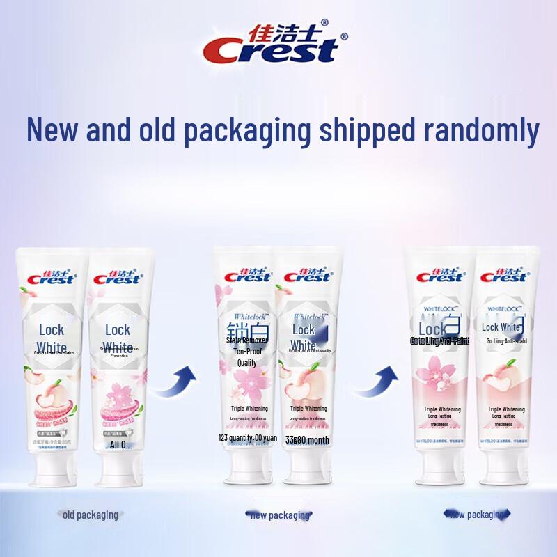 

Crest Whitening & Fresh Breath Fluoride Toothpaste 4-Pack