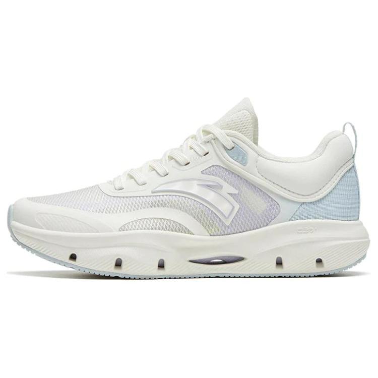 New Anta Anti Slip Wear Resistant Low Top Training Shoes Women's White Blue 122327711-1