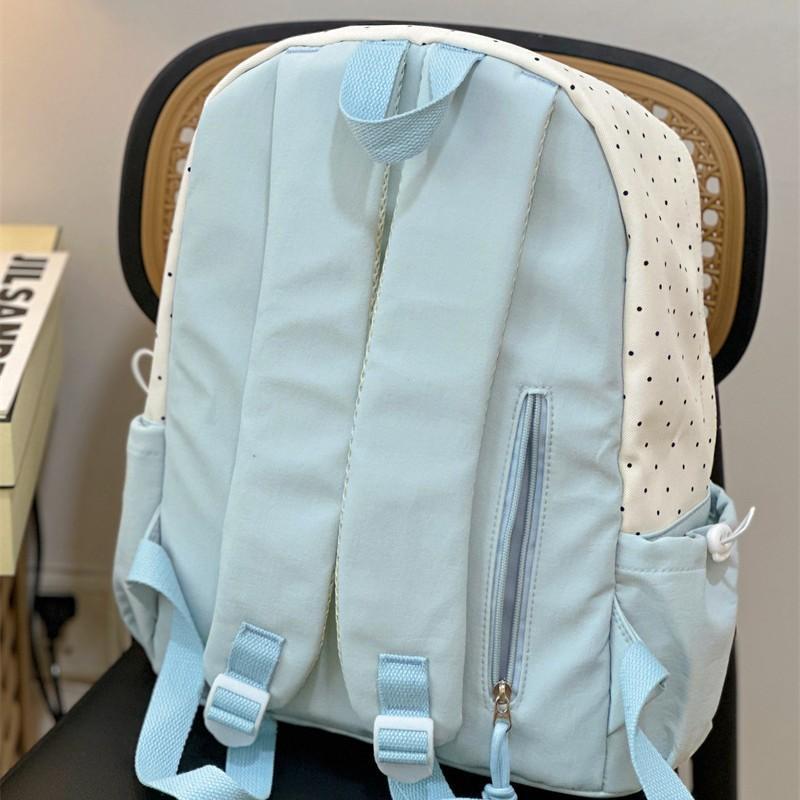 Schoolbag Japanese cute angel cat small backpack vitality sweet sister holiday travel shop gentle healing backpack