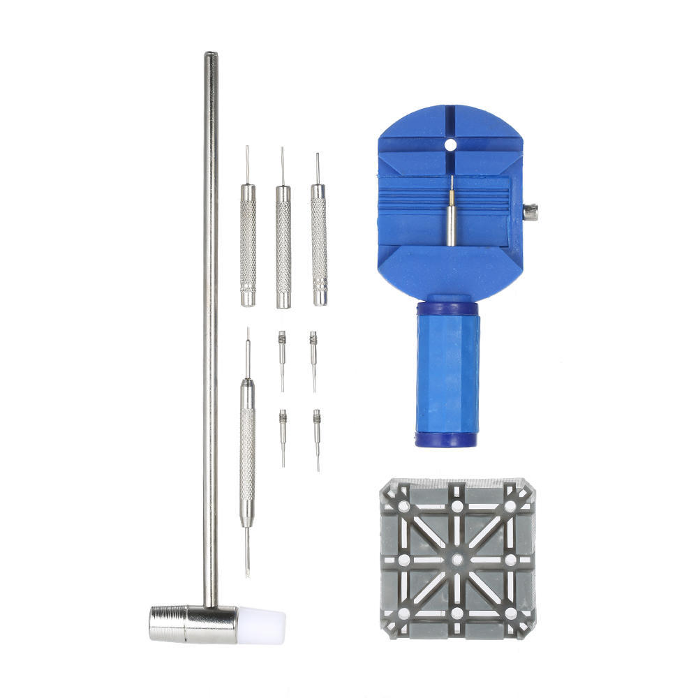 Buy YD012 11PCS Professional Watch Band Link Pin Tool Kit W/ Hammer