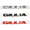 ABS Car Body Sticker Letters Badge Styling for Alfa Romeo STELVIO VELOCE GIULIA Q2 Q4 Ti Logo 2025 Auto Side Emblem Accessories