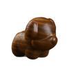 Green Sandalwood Little Puppy - Healing Cute Cartoon Pet, Creative Home Wooden Carving Ornament, Handheld Art Piece