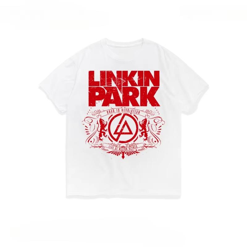 Rock Band Linkin Park Lincoln Union Park Mixed Theory Cotton Crewneck Short Sleeve Tshirt Women Summer High Quality Luxury Brand