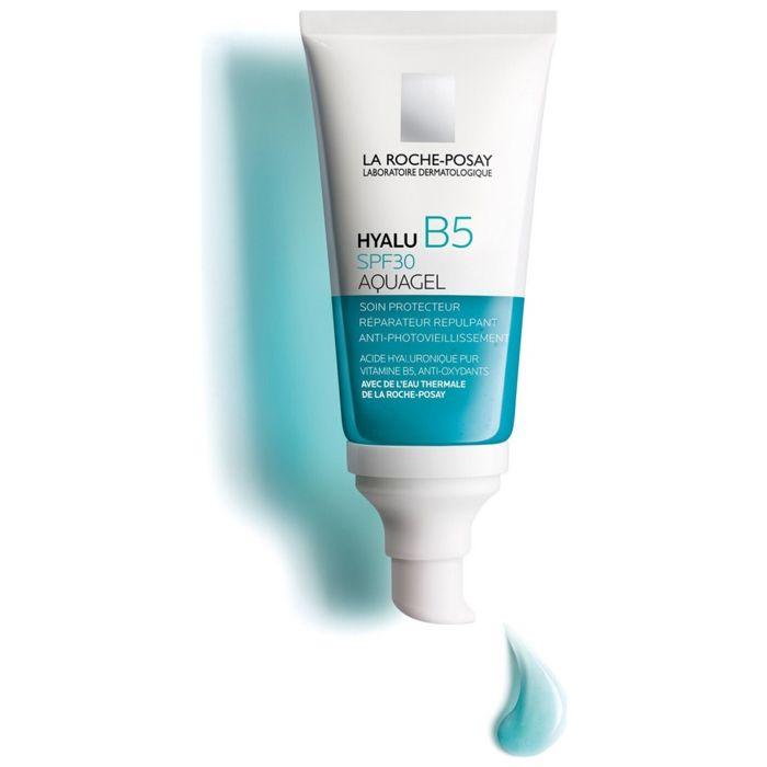 La Roche-Posay Hyalu B5 Spf30 Aquagel Soin Protecteur Réparateur Repulpant Anti-Photovieillissement à l'Acide Hyaluronique 50 ml